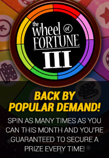 Promotion - Wheel of Fortune at Platinum Play